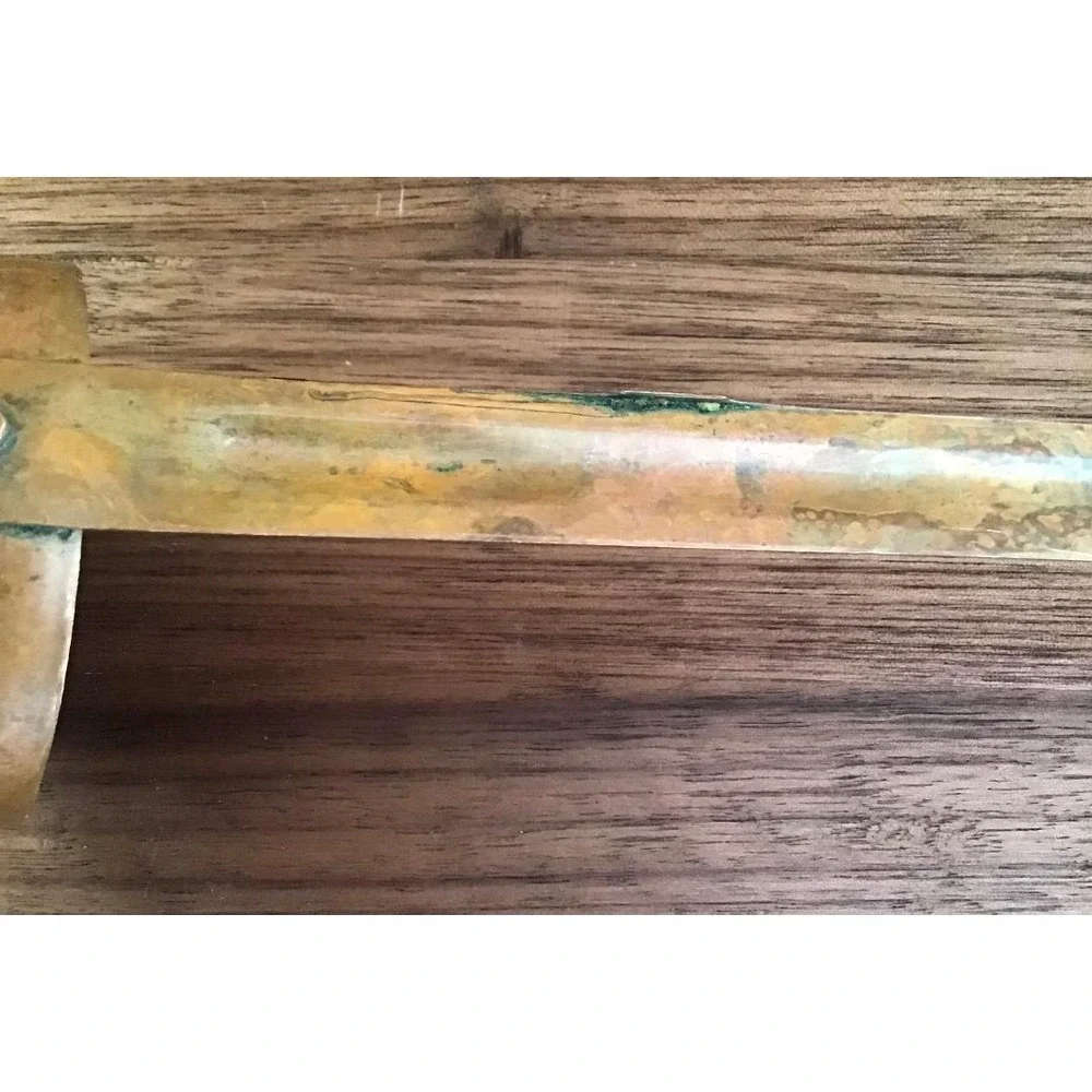 Vintage Handmade Copper Ladle 9